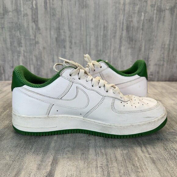 Size 10 - Nike Air Force 1 2022 Low West Indies-green And White - Picture 11 of 11